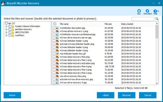 Recover data from BitLocker encrypted drive