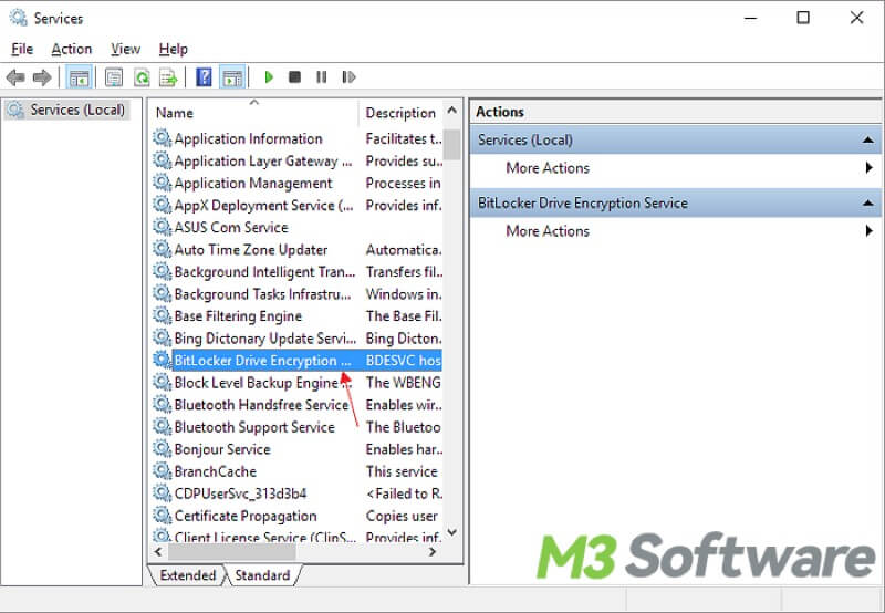 BitLocker Drive Encryption Service
