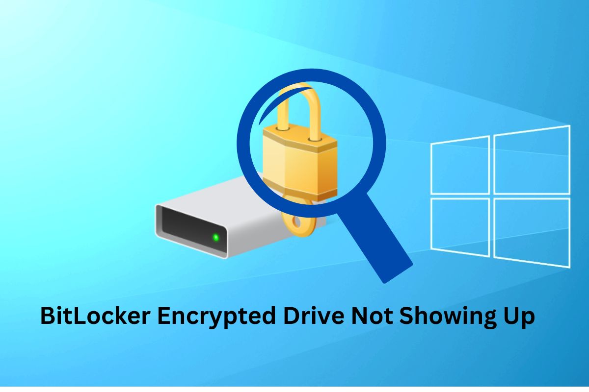 BitLocker encrypted drive not recognized