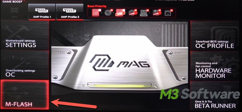 update BIOS