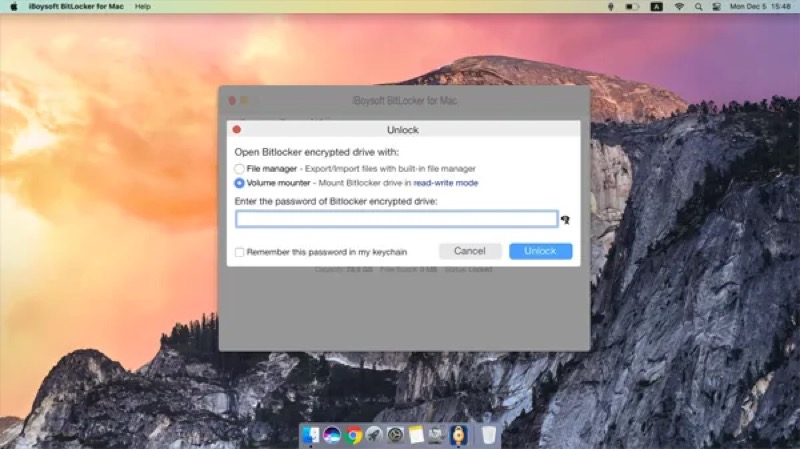 iBoysoft BitLocker for Mac