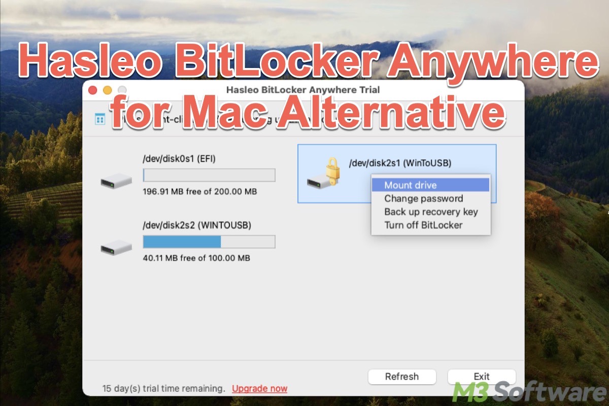 Hasleo BitLocker Anywhere for Mac alternative