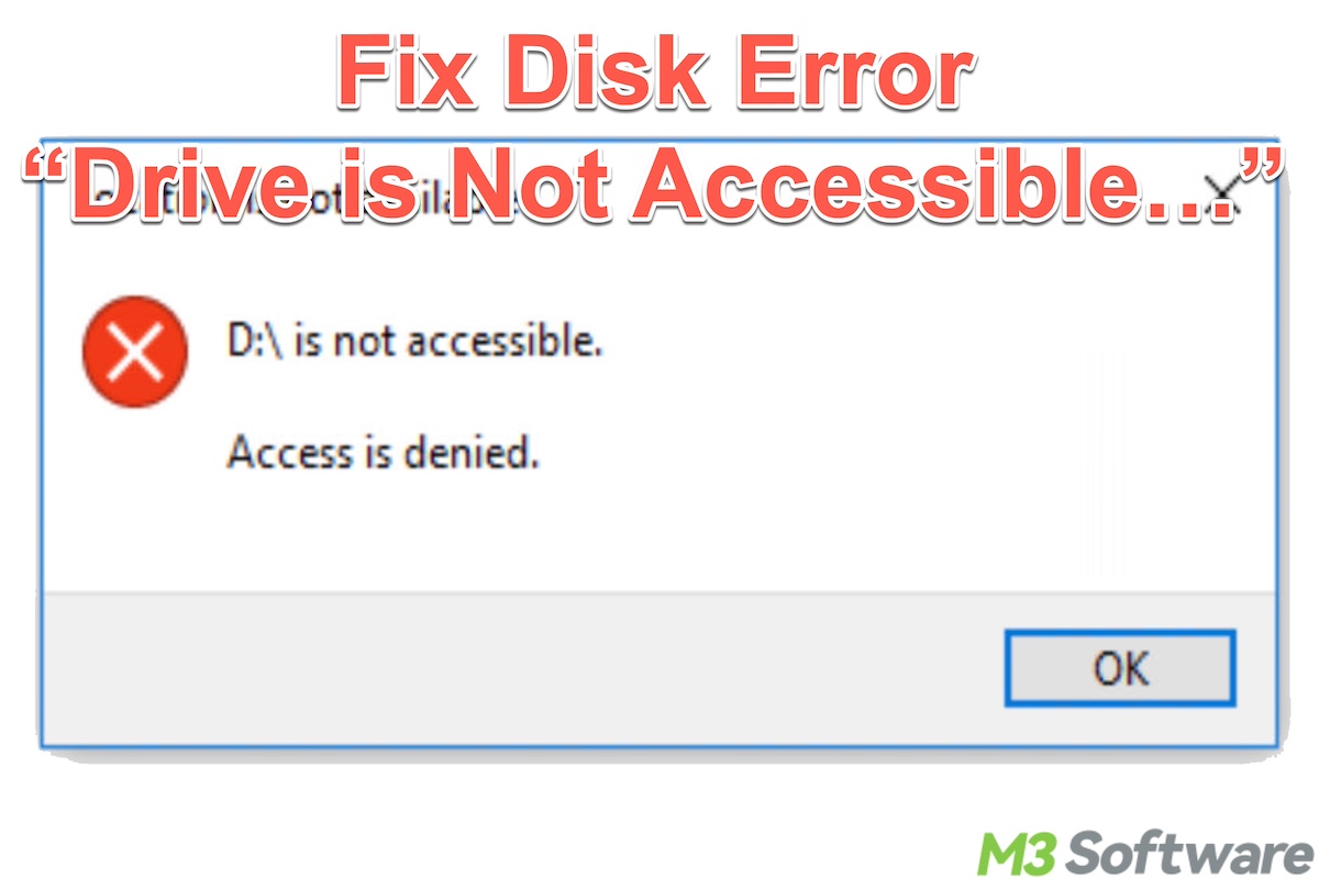 hard drive not accessible