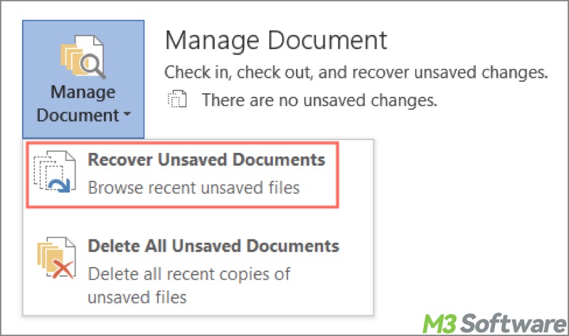 recover unsaved Word from tempfiles