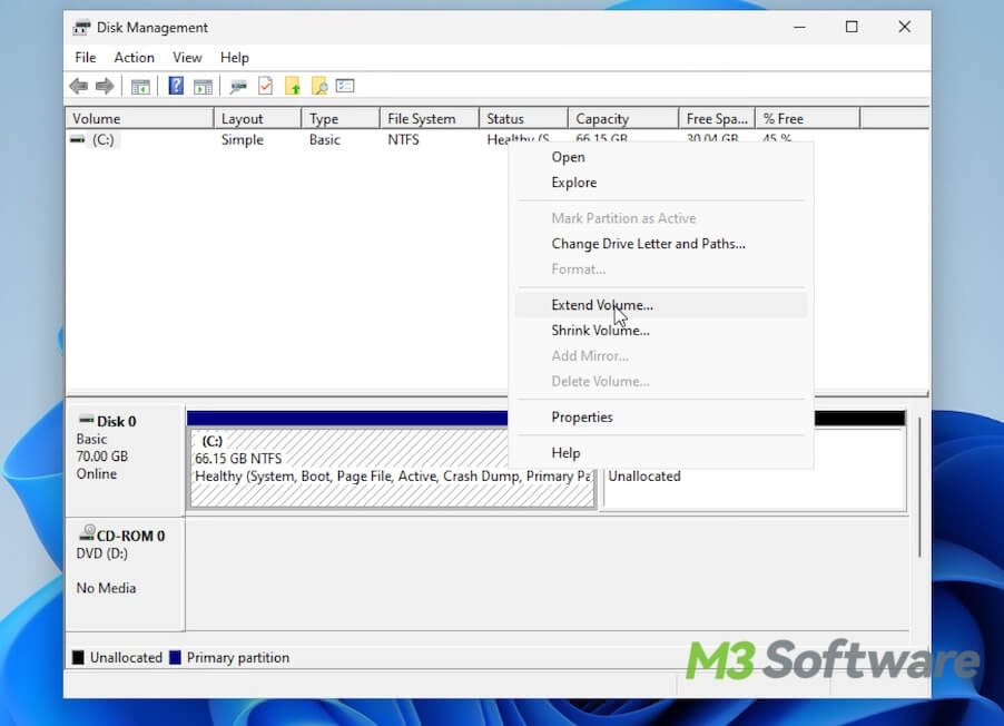 extend the C drive on PC