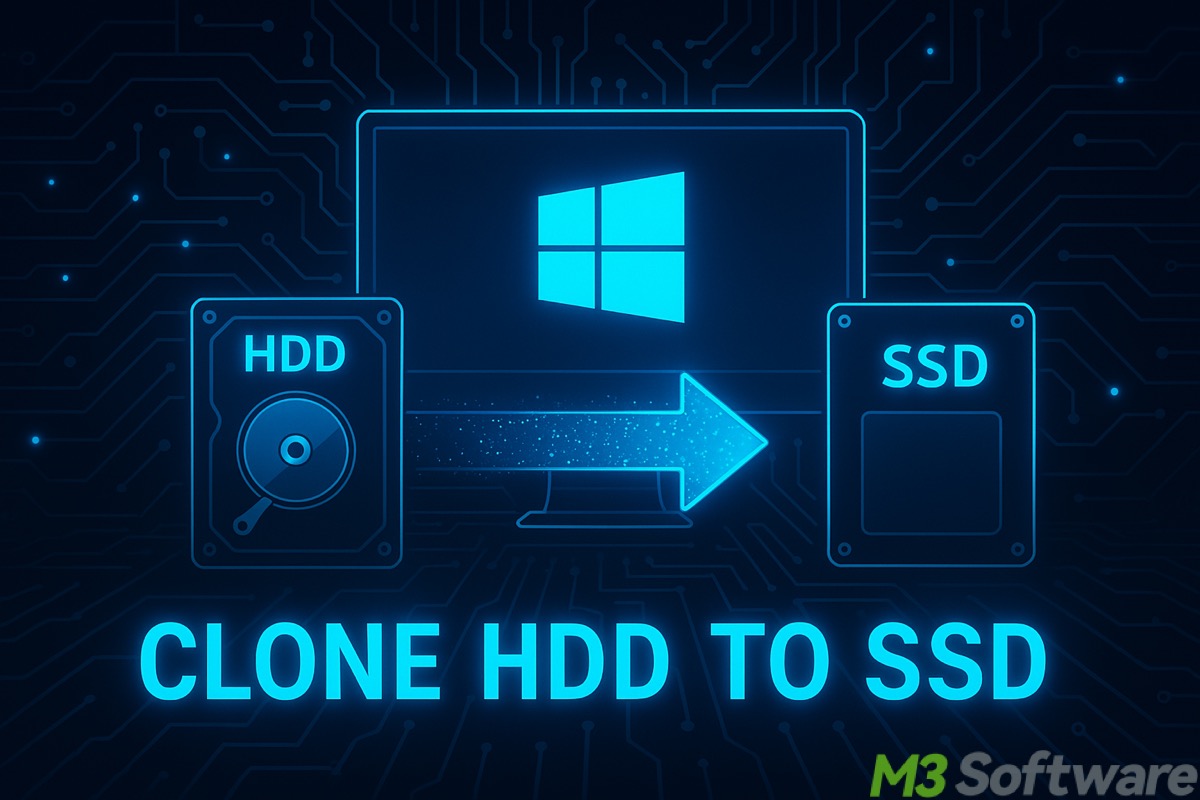Clone HDD to SSD