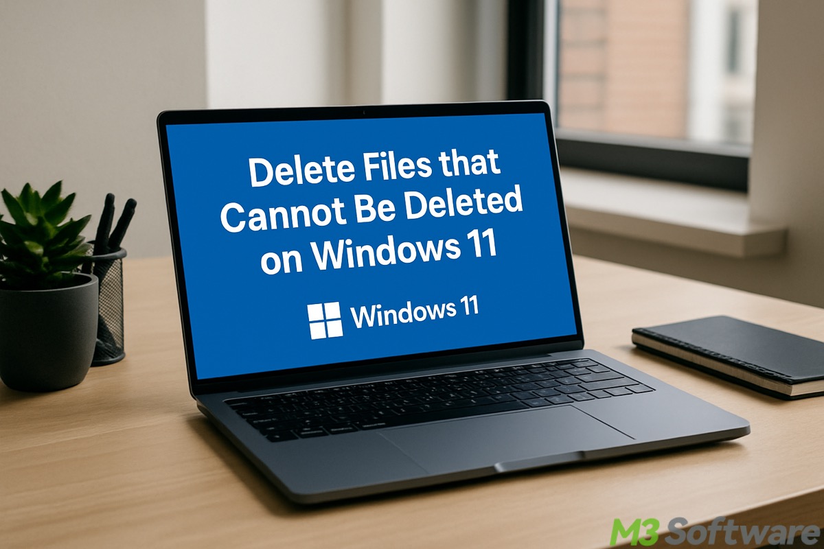 how to delete files that cannot be deleted Windows 11