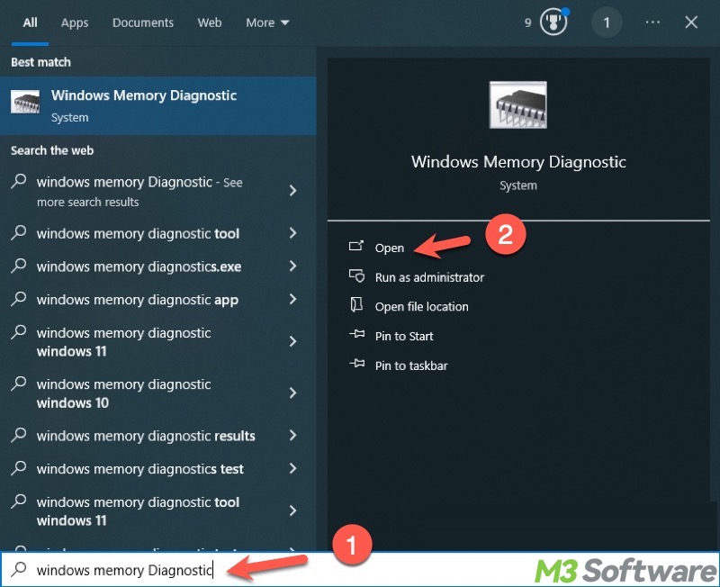 Windows Memory Diagnostic