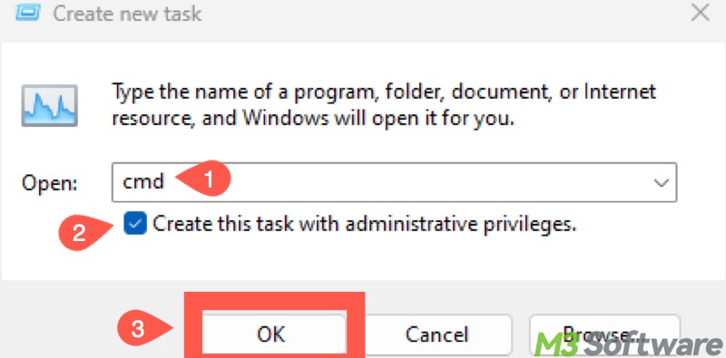 create new task cmd in Windows 11