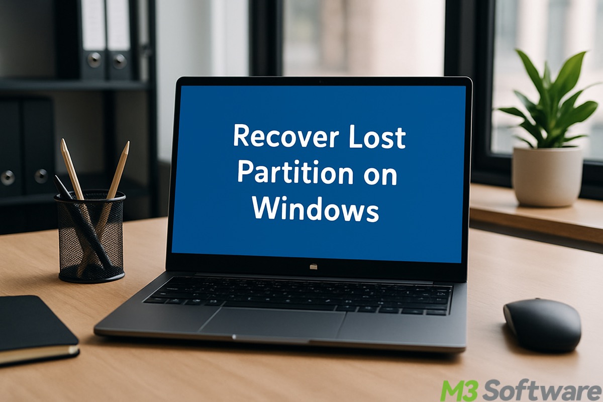 recover lost partition windows 10