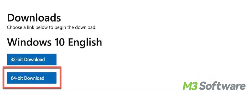 64 bit Windows 10 ISO download