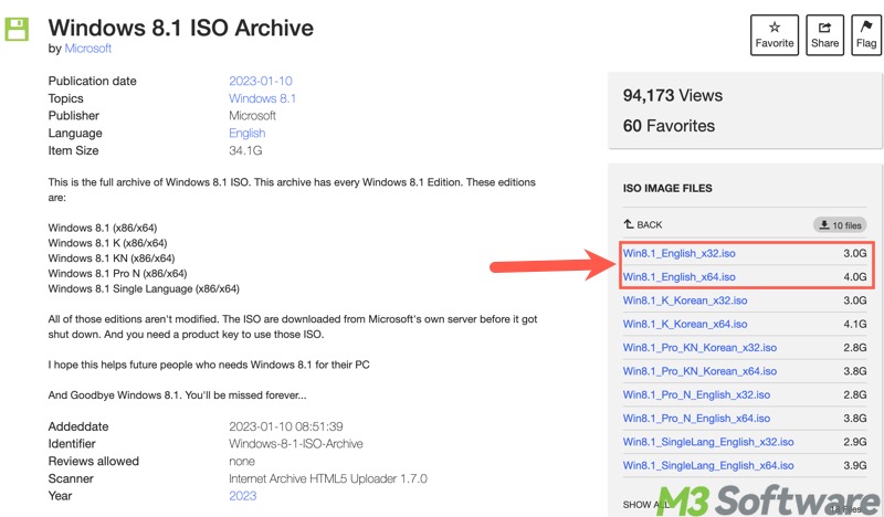 Windows 8.1 ISO download