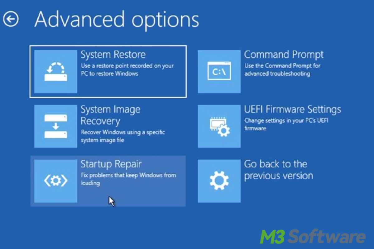 BIOS or UEFI Settings in Windows