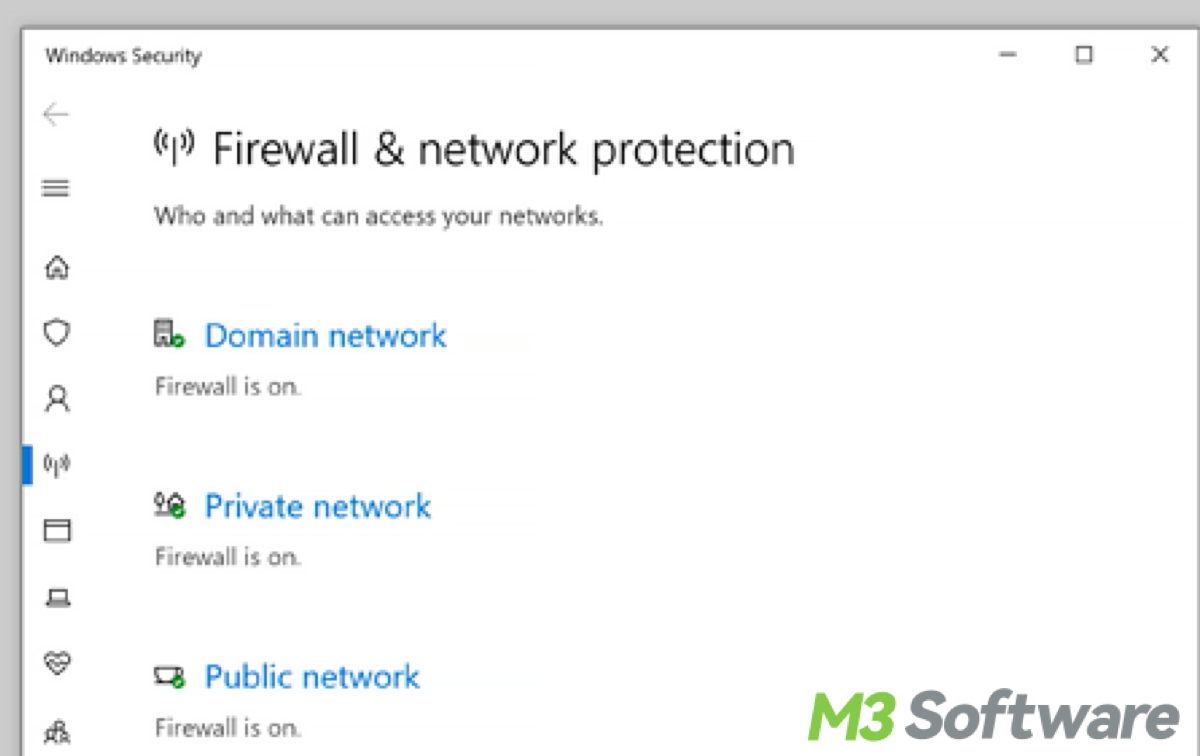 turn off Windows Firewall