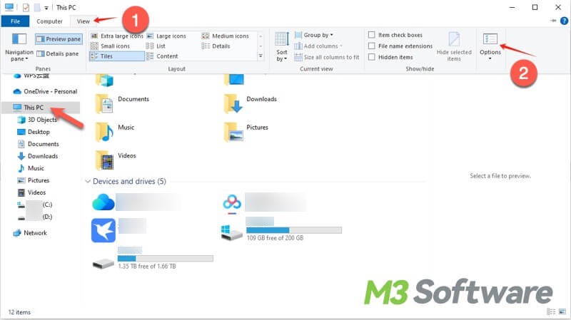 enable thumbnails in File Explorer