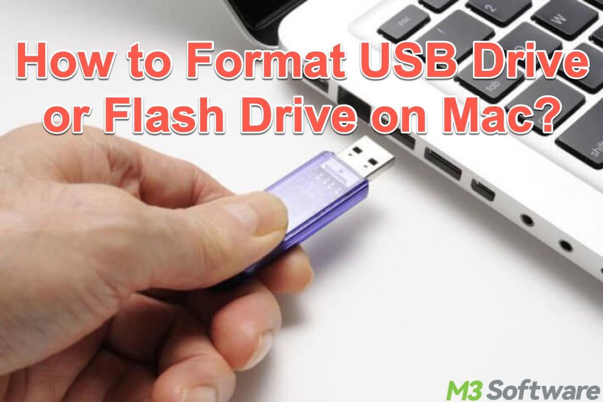 how to format USB flash drive on Mac
