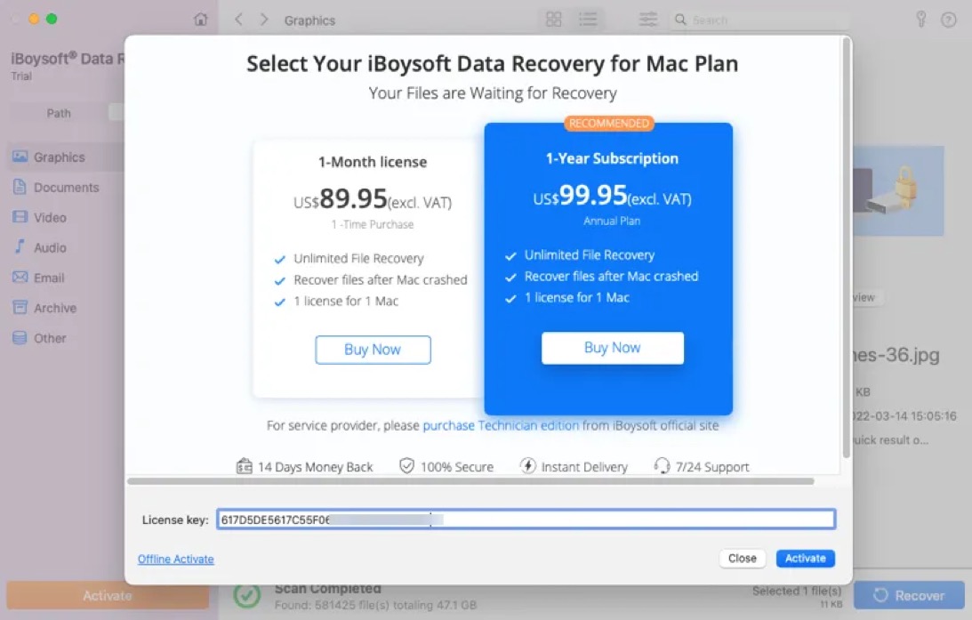 iBoysoft Data Recovery for Mac