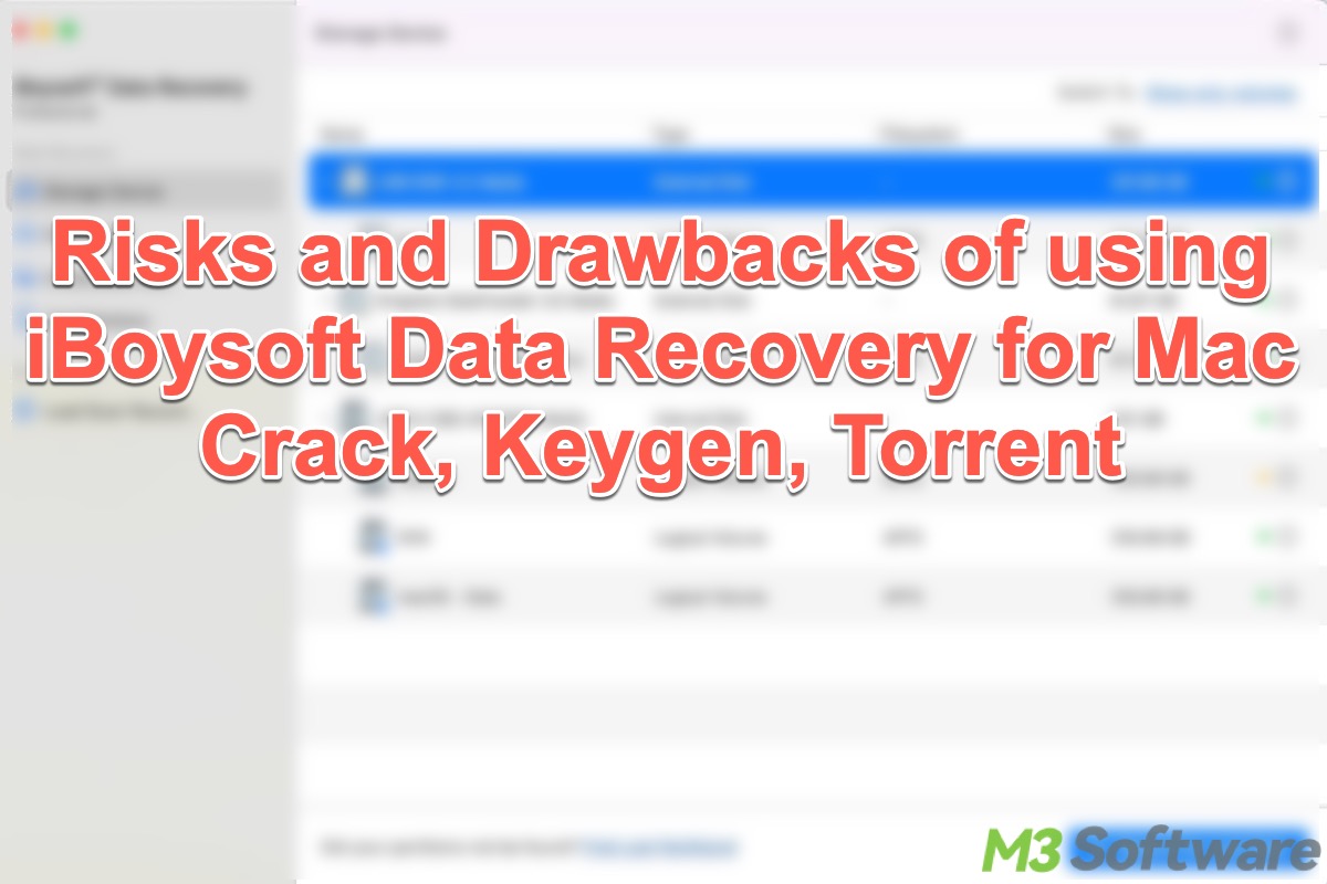 M3 Data Recovery for Mac Crack