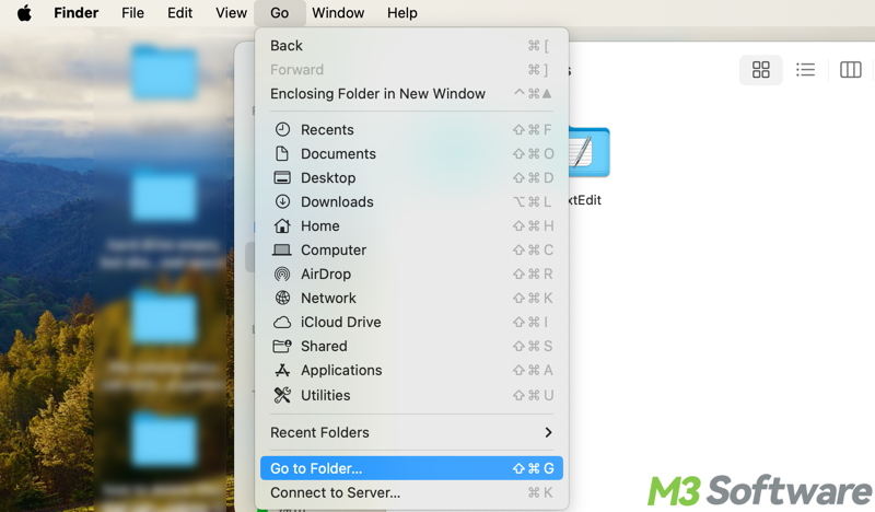 Go To Folder in macOS