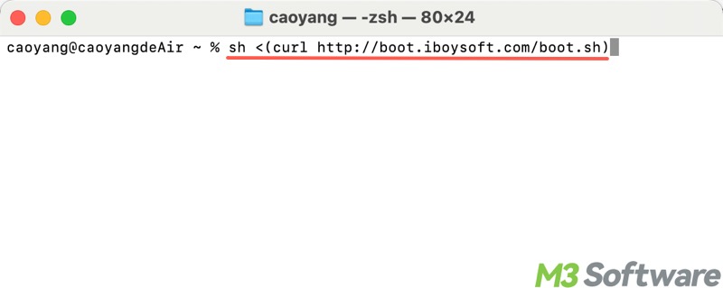run iBoysoft Data Recovery for Mac in macOS recovery mode