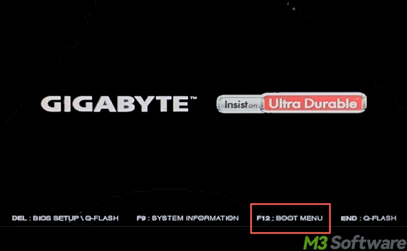 bios screen