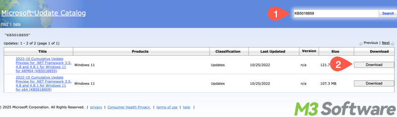 download windows updates from Microsoft update catalog