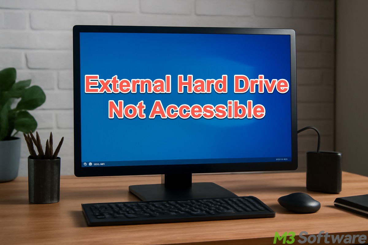 external hard drive not accessible