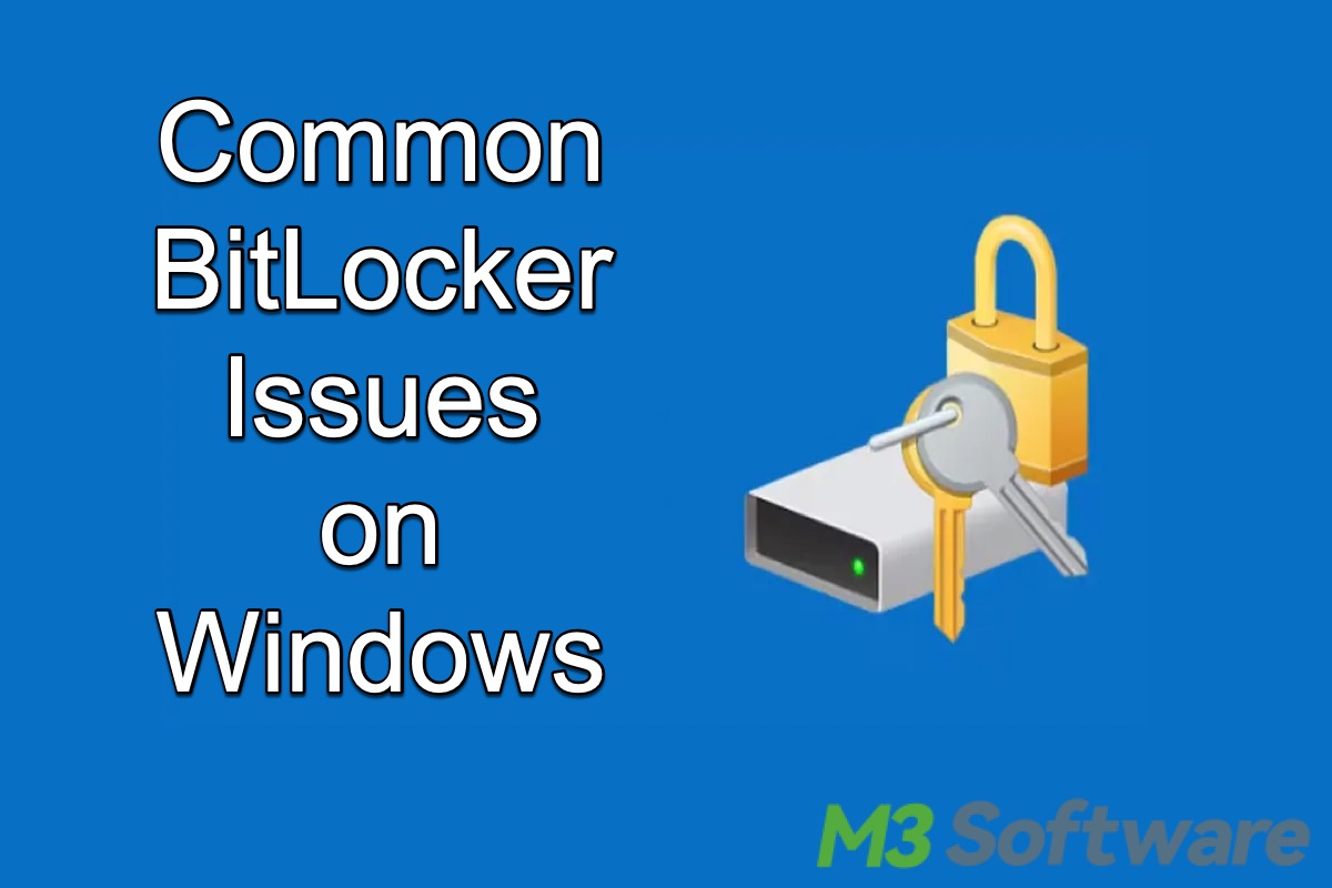 common BitLocker issues