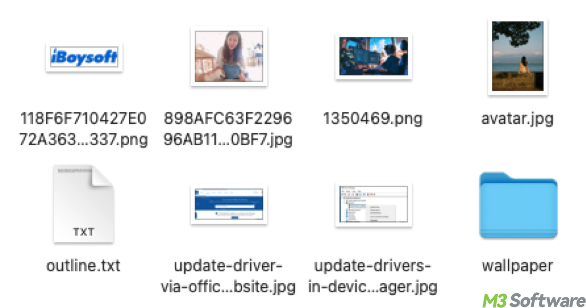 File name extensions