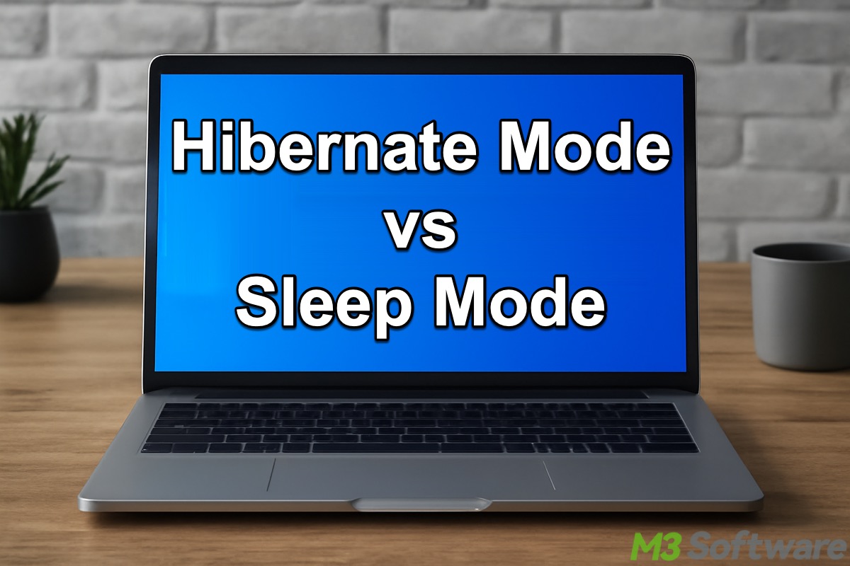 hibernate mode vs sleep mode