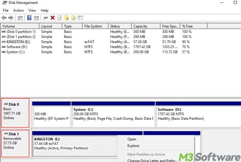 USB flash drive vs SSD