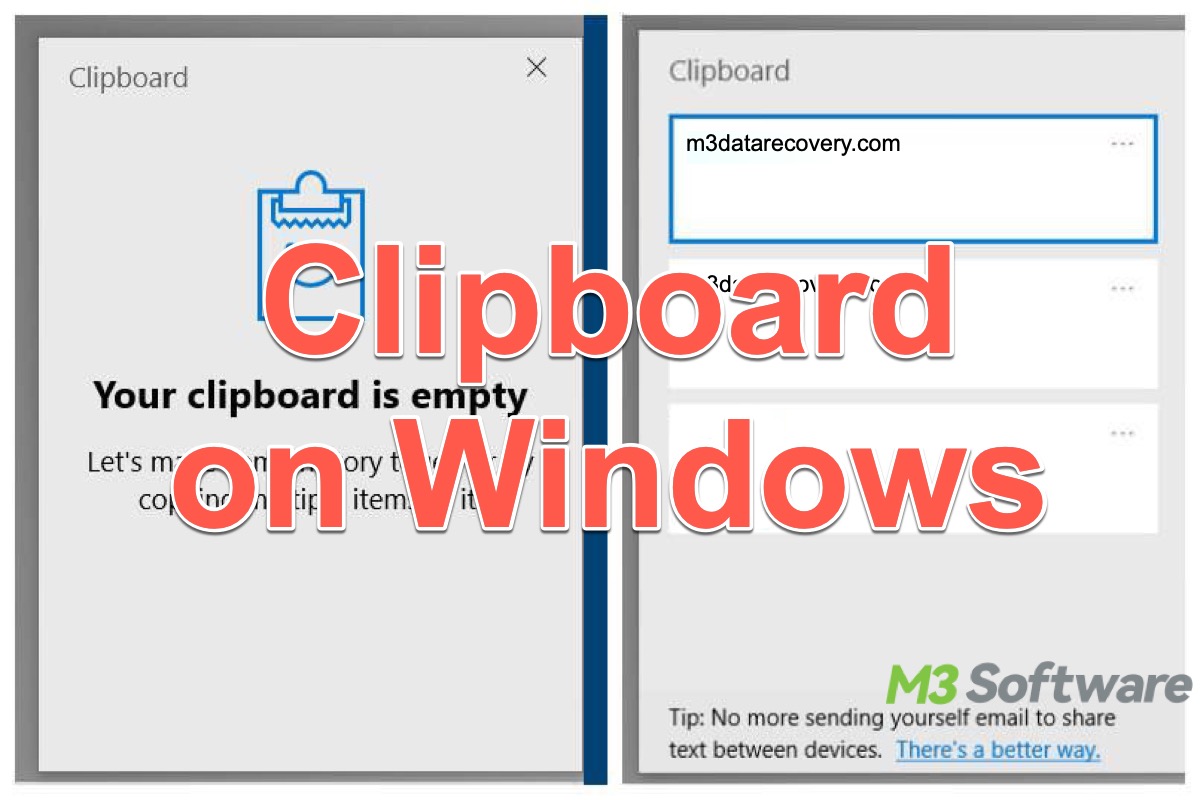Clipboard on Windows