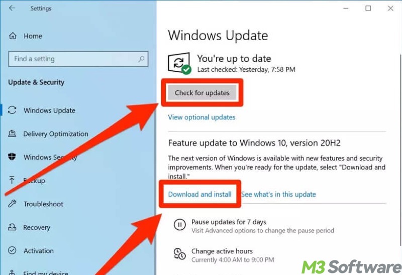 update Windows