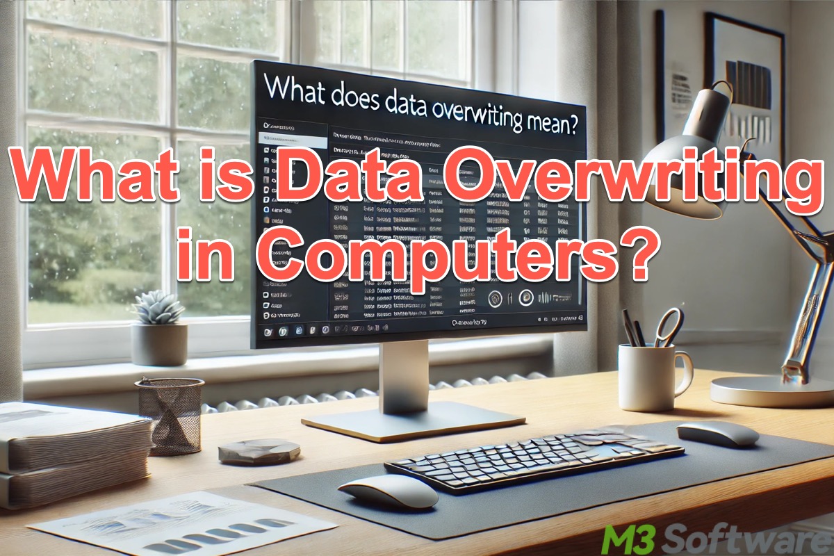 what is overwriting in computer