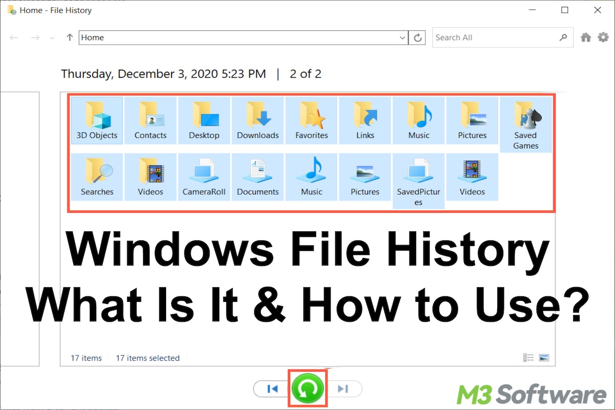 Windows File History