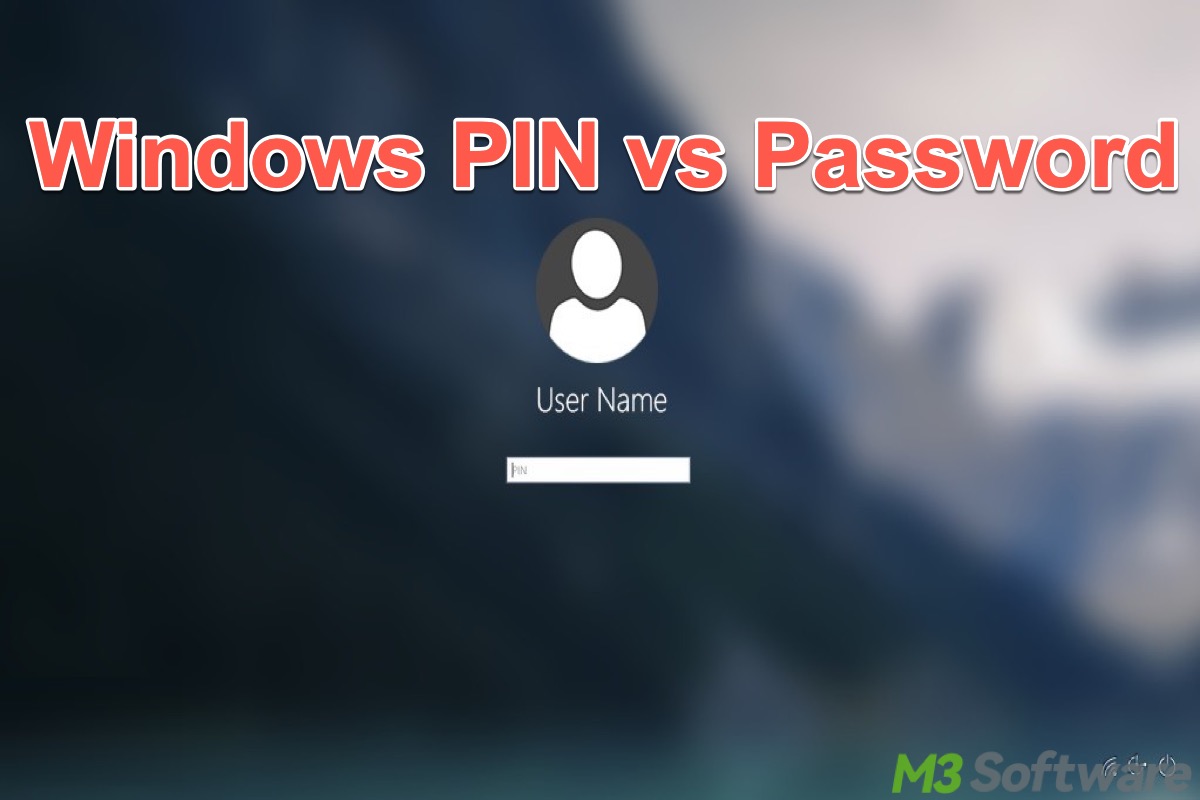 Windows PIN vs Password