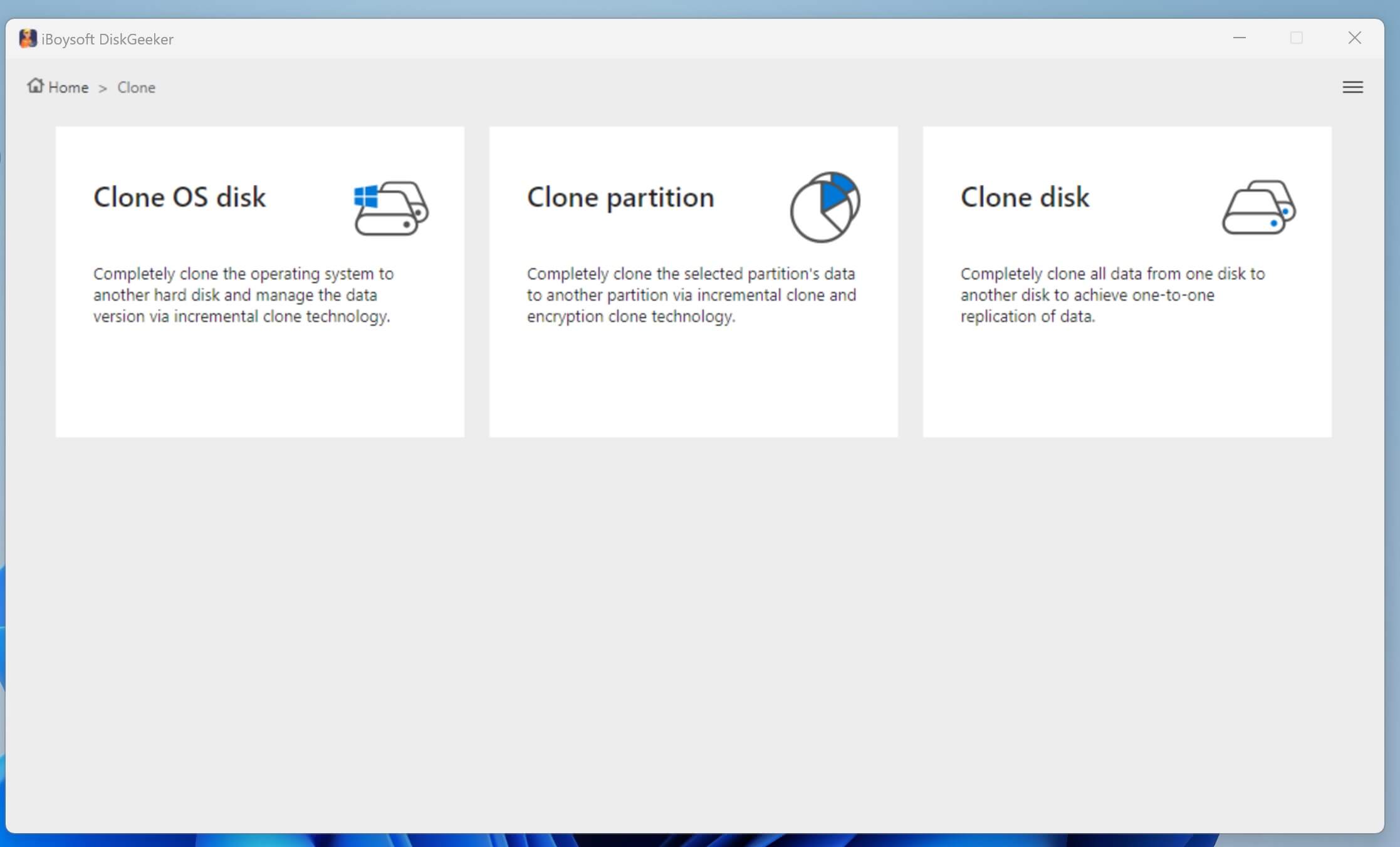 iBoysoft DiskGeeker for Windows