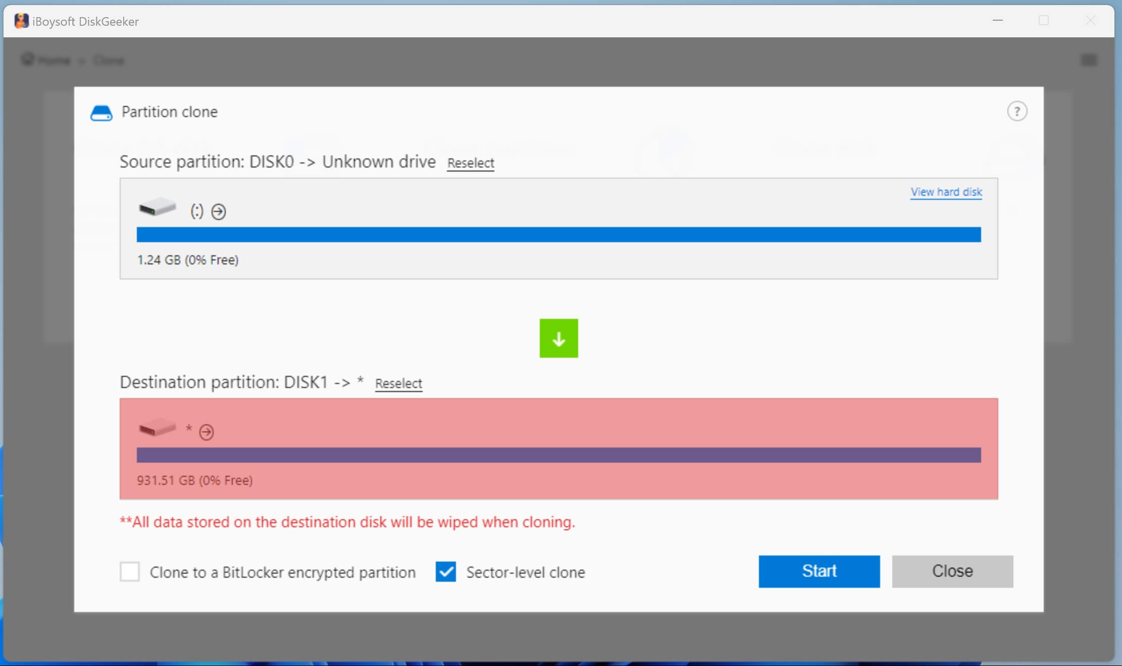 iBoysoft DiskGeeker for Windows