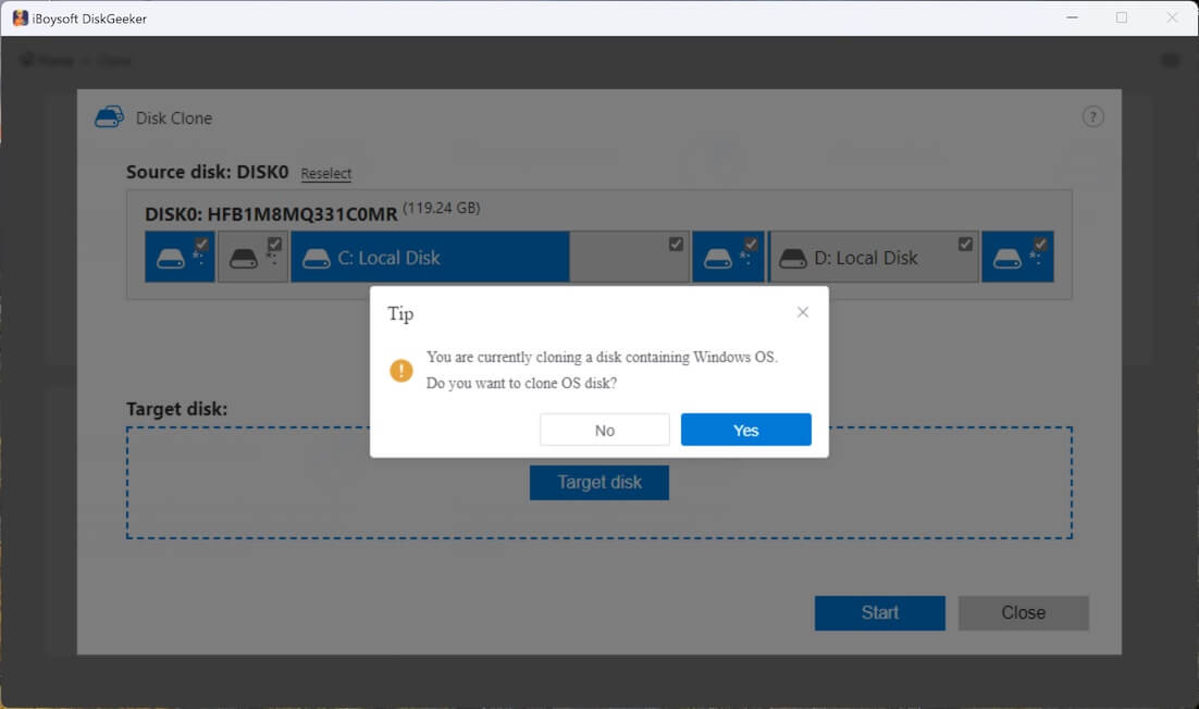 iBoysoft DiskGeeker for Windows