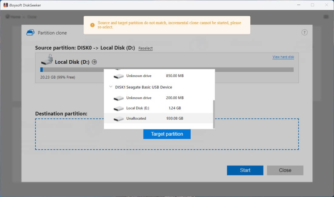 iBoysoft DiskGeeker for Windows
