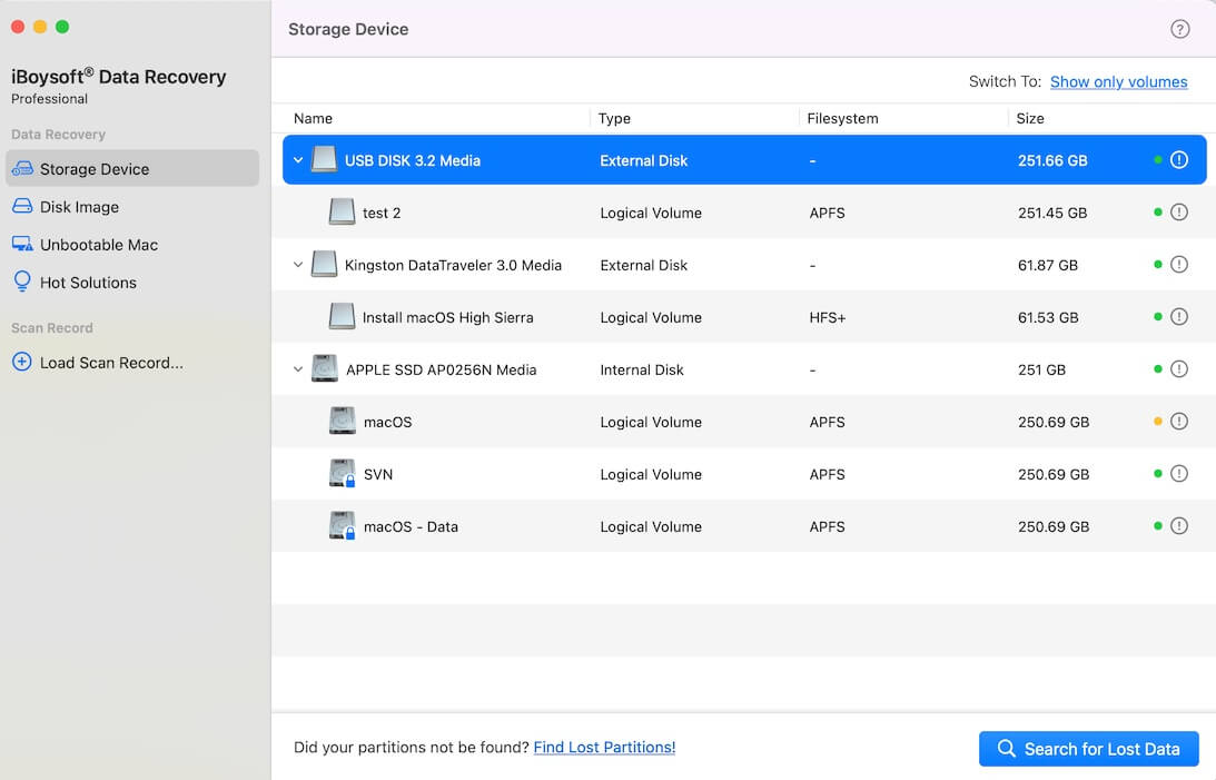iBoysoft Data Recovery for Mac