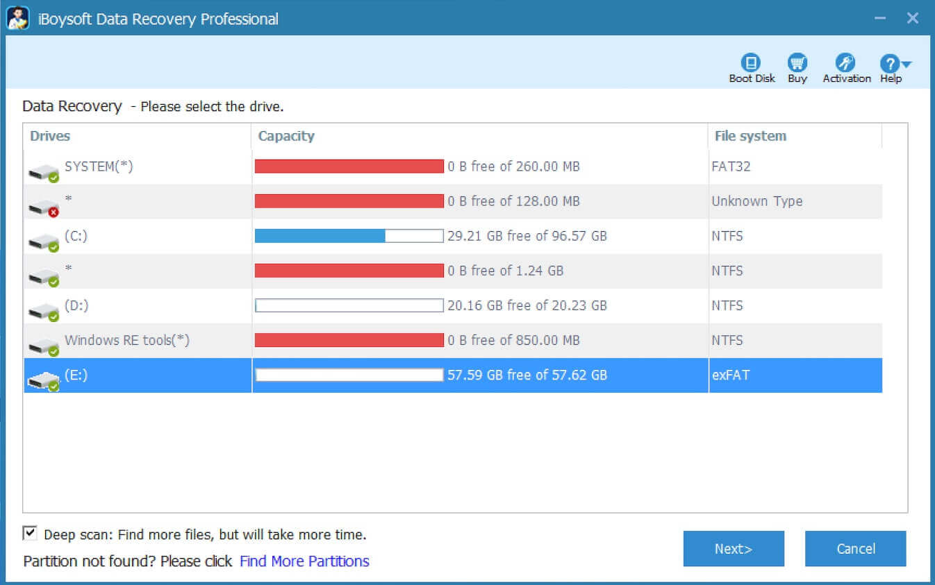 iBoysoft Data Recovery for Windows