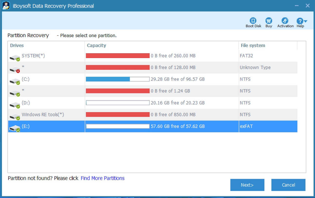 iBoysoft Data Recovery for Windows