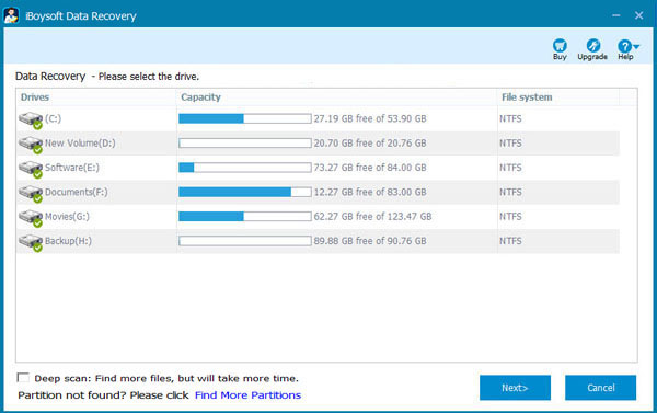 Recover lost data after Windows 10 upgrade