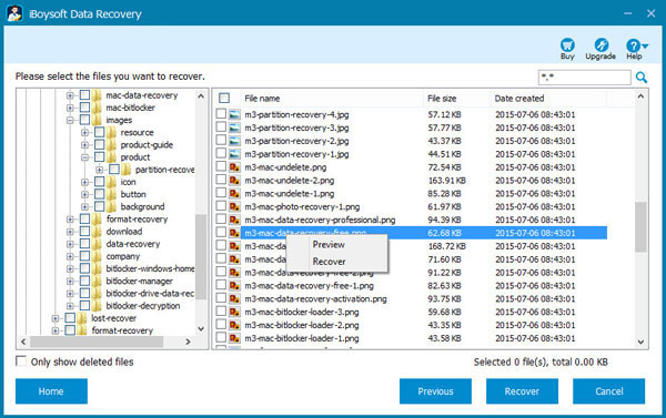 File preview in iBoysoft Data Recovery