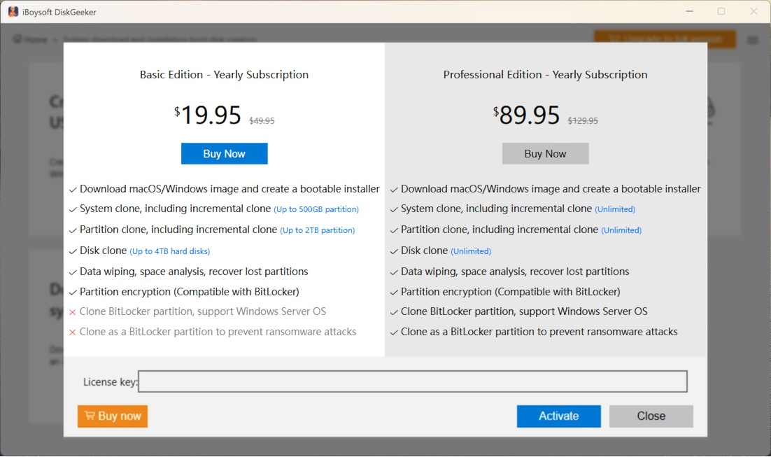  Official IBoysoft DiskGeeker For Windows Help Document