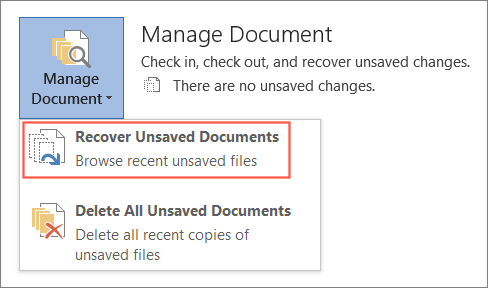Recover unsaved Word documents from temporary files on Windows