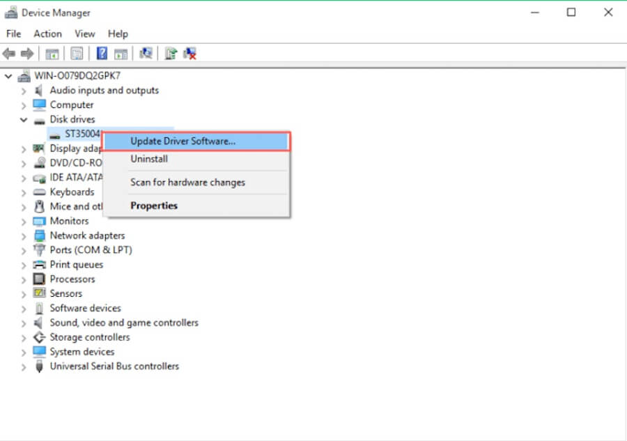 pen drive detected but not showing data