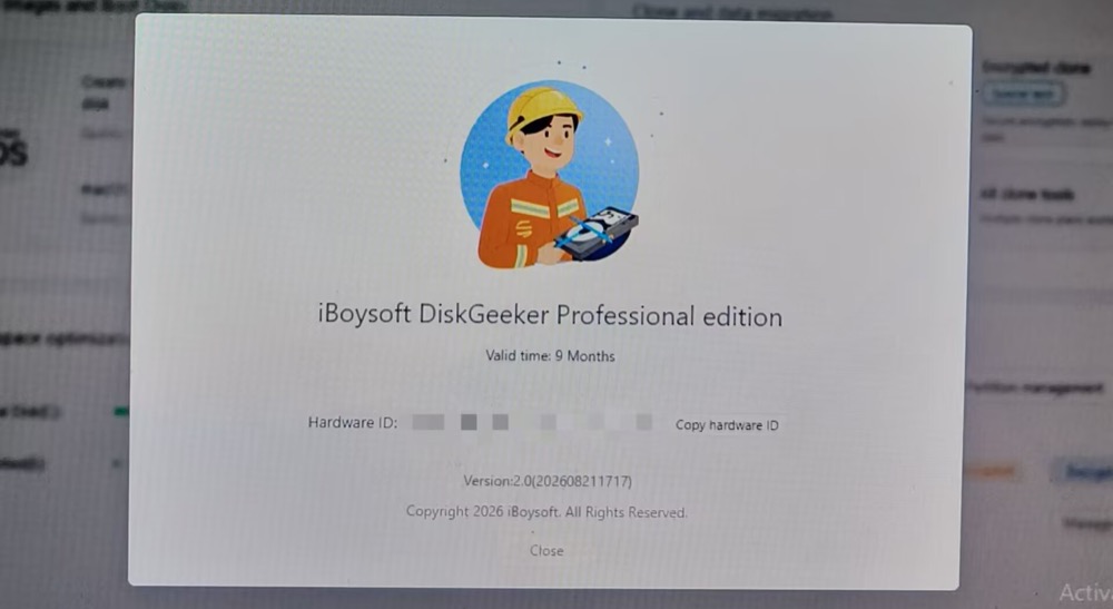 iBoysoft DiskGeeker for Windows version 2.0