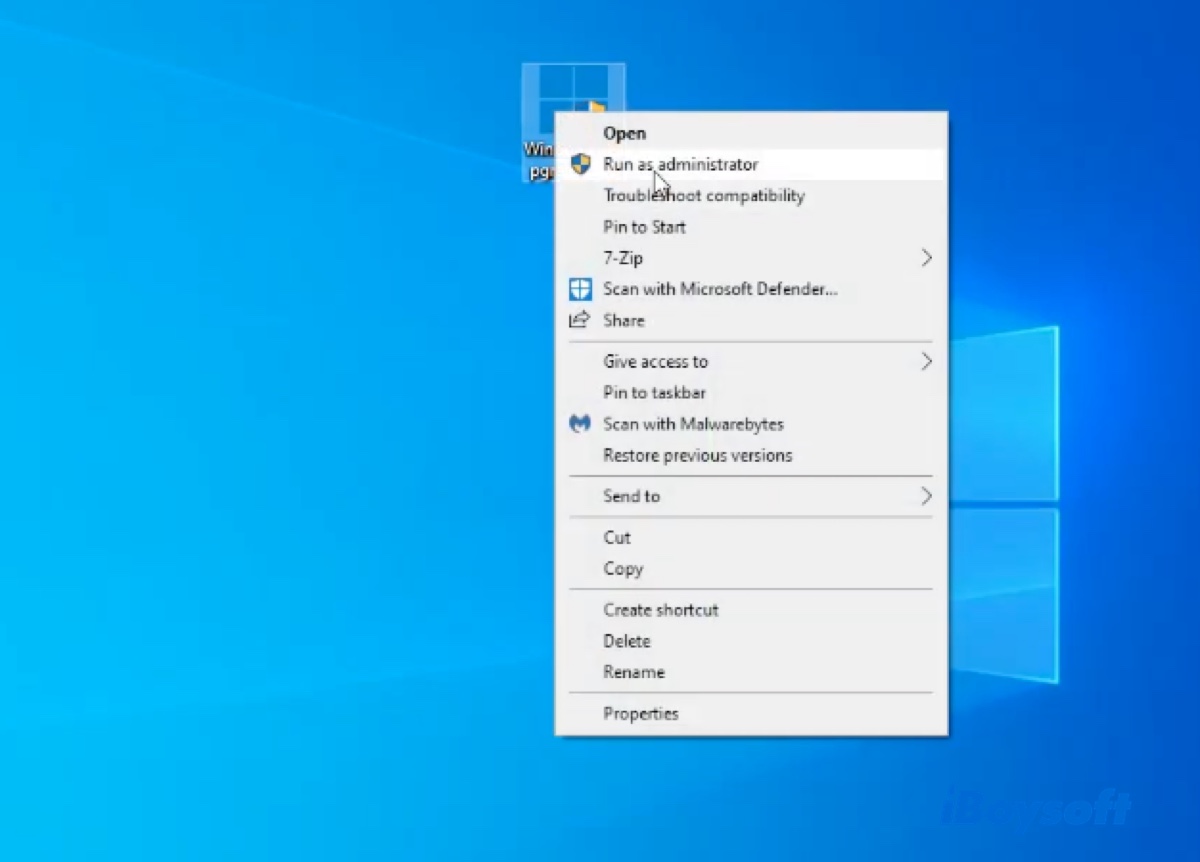 Run Windows 10 Update Assistant